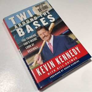 Twice Around The Bases Kevin Kennedy First Edition HC Baseball Fan Book Sports